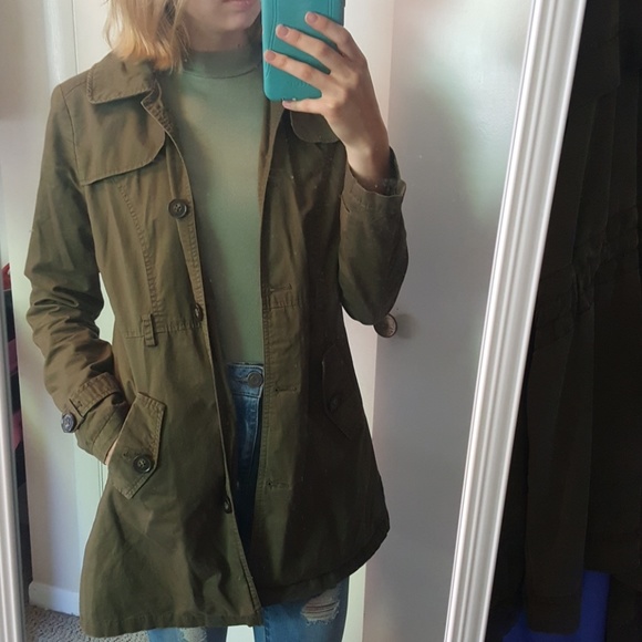 Love Tree Jackets & Blazers - LAST CHANCE 《LOVE TREE》ARMY JACKET